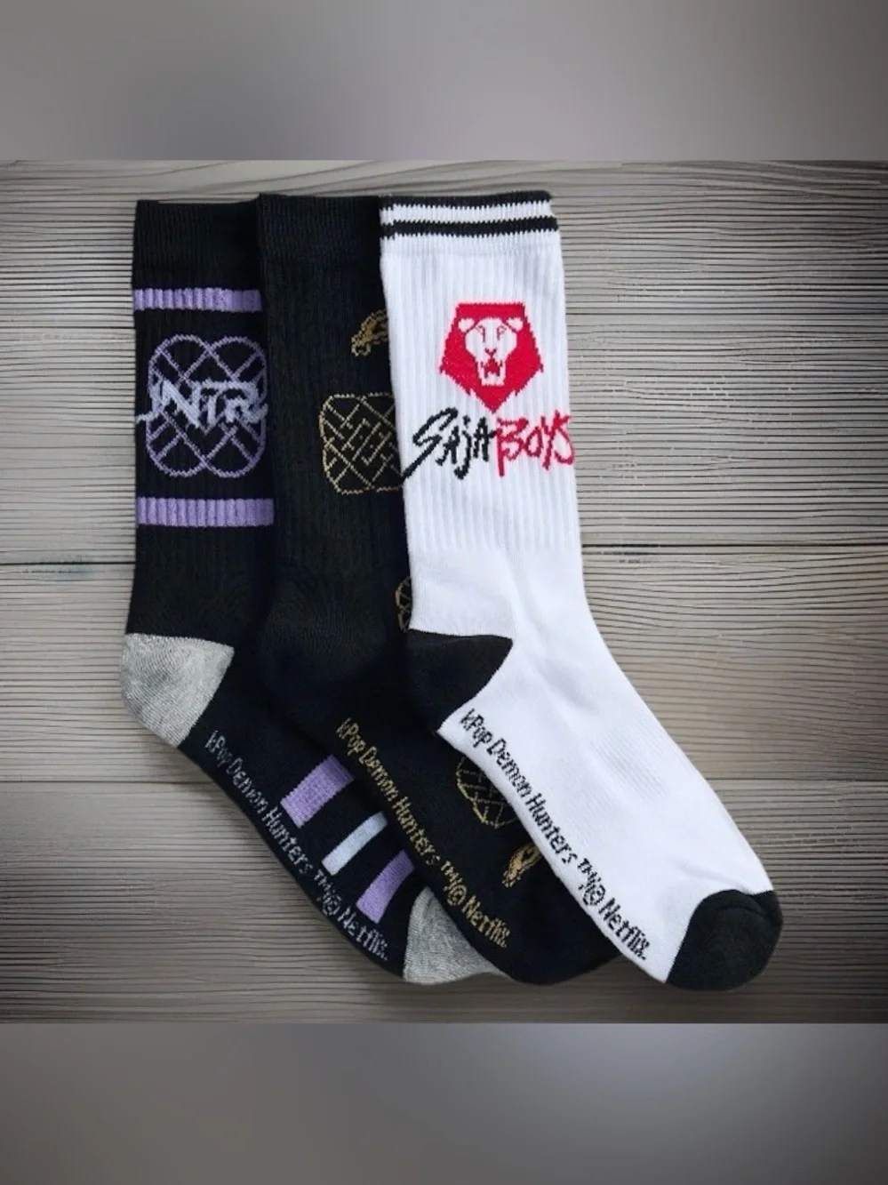 K-Pop Demon Hunters socks care pairs